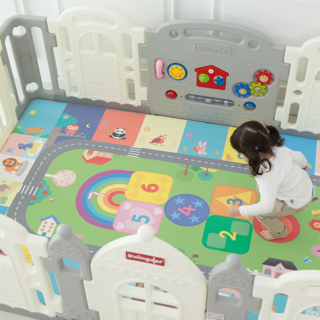 Dwinguler Playmat Large - Play Hopscotch
