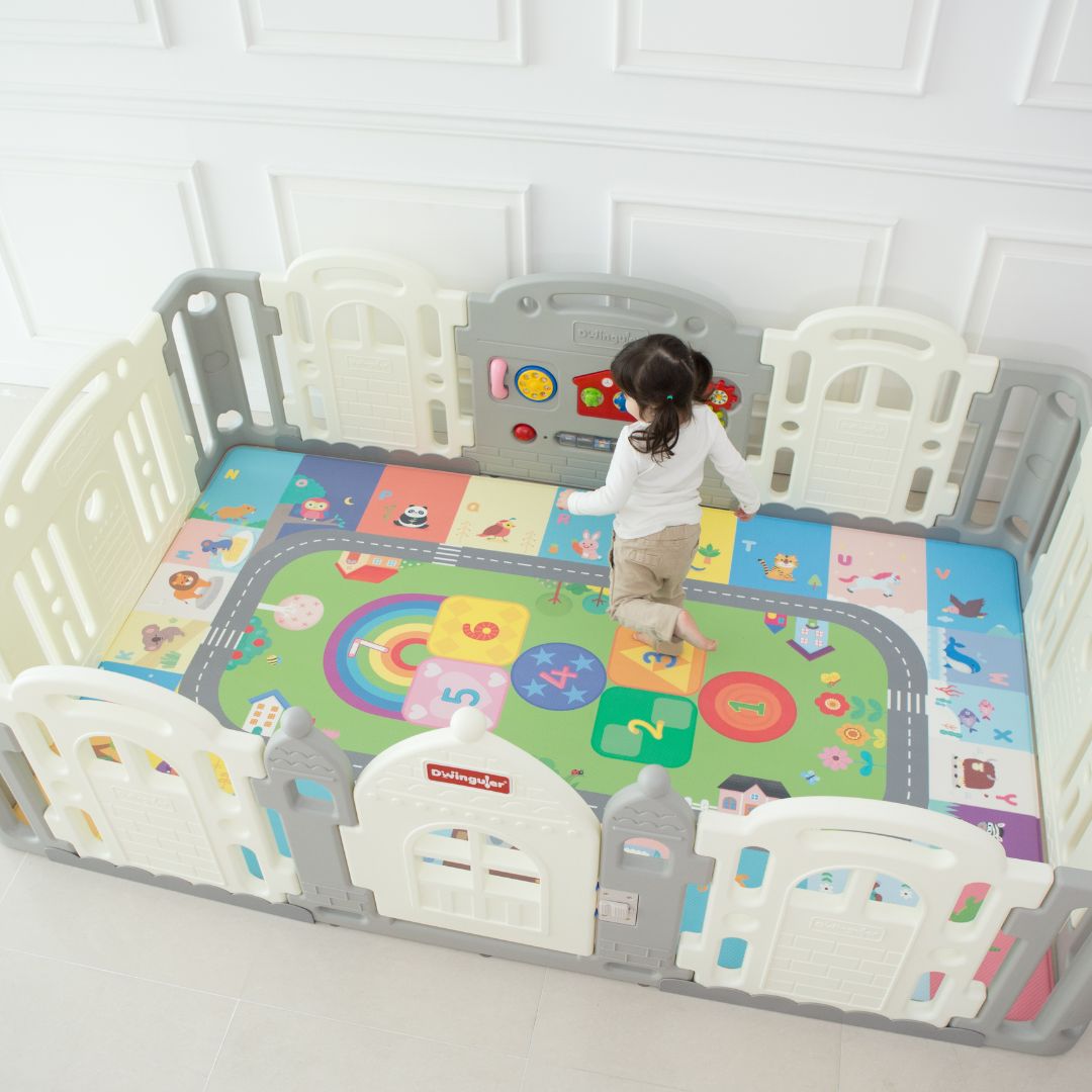 Dwinguler Playmat Large - Play Hopscotch