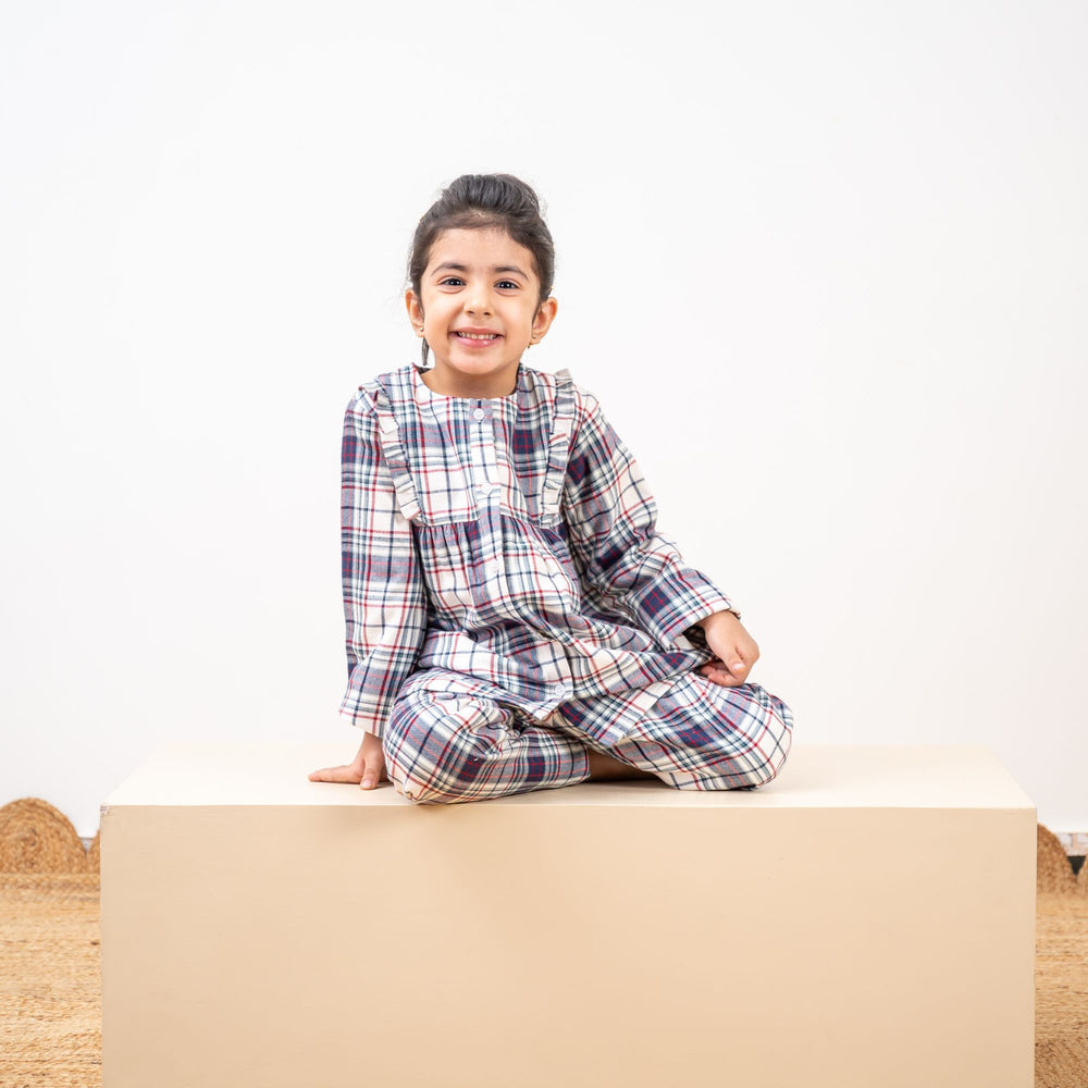 Oslo 2.0 Winter Cotton Nightsuit - Girls