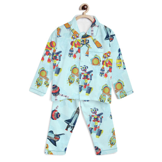 Fun with the Robots Organic Cotton Nighsuit