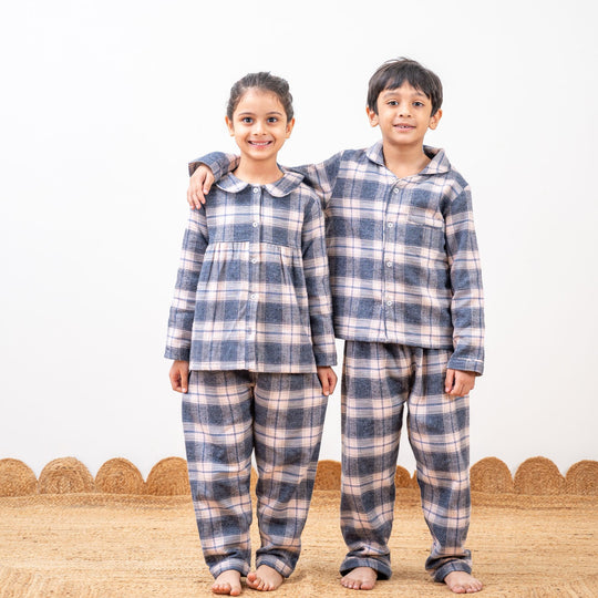 Manhattan 2.0 Winter Cotton Nightsuit- Boys