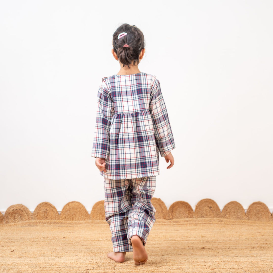 Oslo 2.0 Winter Cotton Nightsuit - Girls