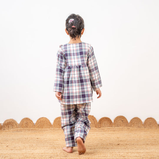 Oslo 2.0 Winter Cotton Nightsuit - Girls