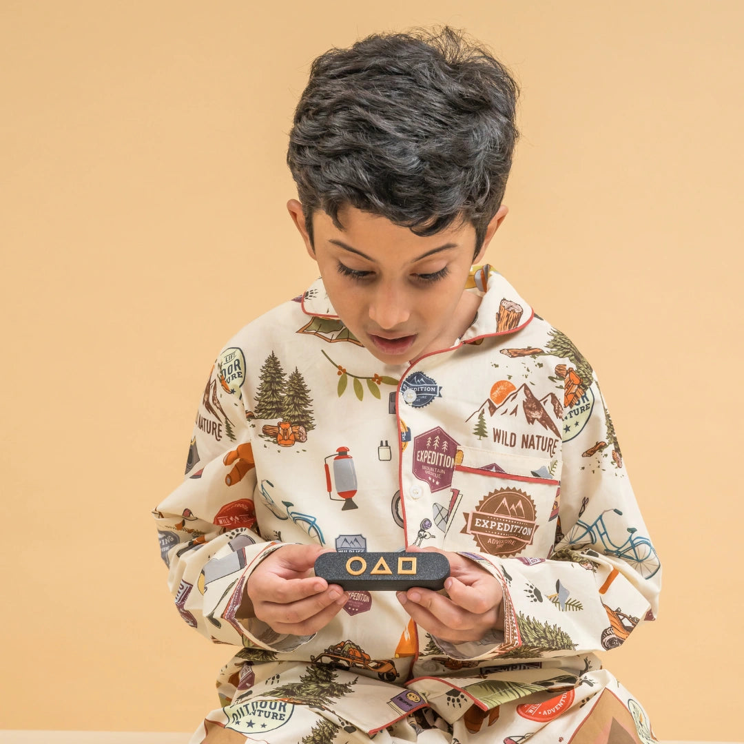 Camping Trails Organic Cotton Nightsuit
