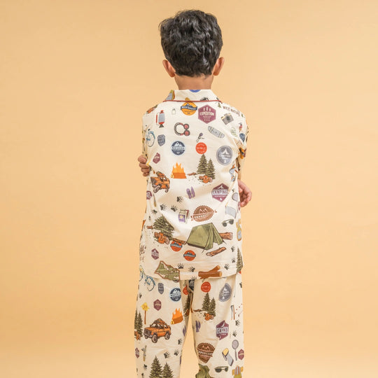 Camping Trails Organic Cotton Nightsuit