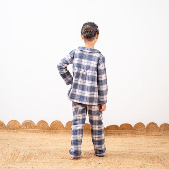 Manhattan 2.0 Winter Cotton Nightsuit- Girls