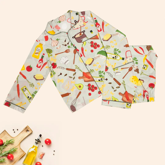 Chefling Organic Cotton Nightsuit - Boys