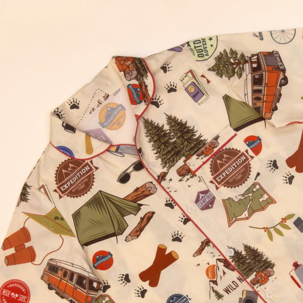 Camping Trails Organic Cotton Nightsuit