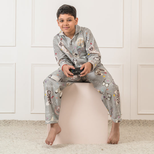 Gaming Zone Organic Cotton Nightsuit