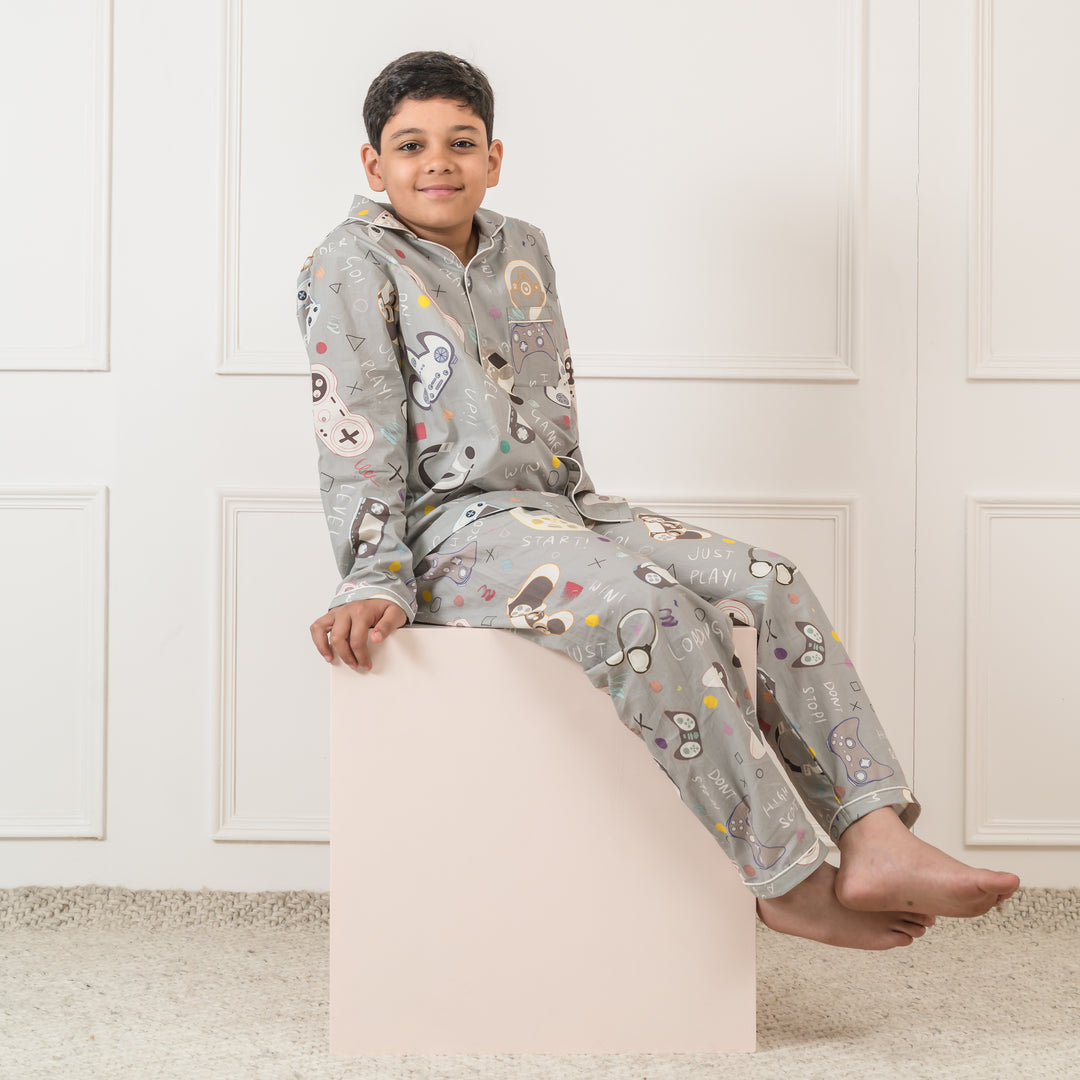 Gaming Zone Organic Cotton Nightsuit