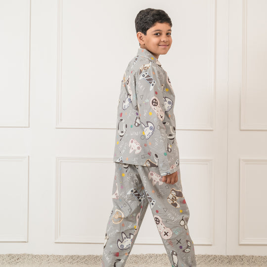 Gaming Zone Organic Cotton Nightsuit