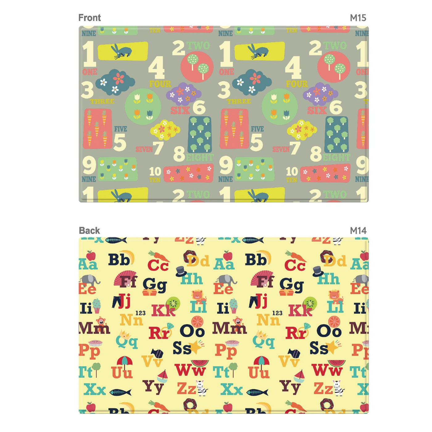Dwinguler Playmat  - Letters and Numbers