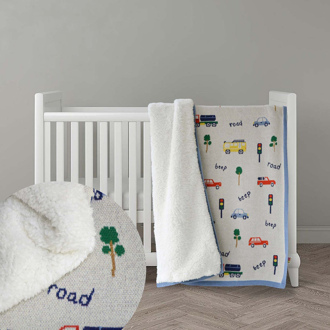 Transport Hub Organic Cotton Blanket