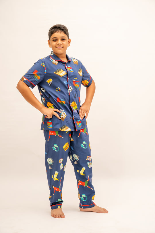 Boys Wanna Have Fun Organic Cotton Nightsuit