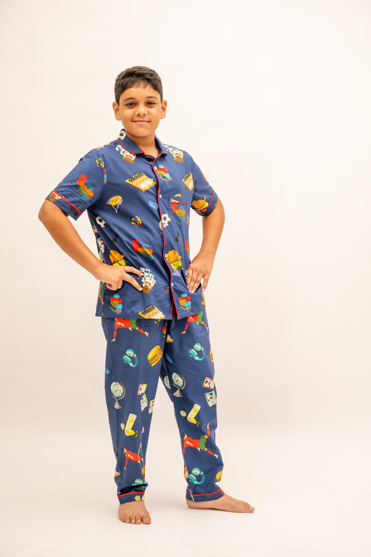 Boys Wanna Have Fun Organic Cotton Nightsuit