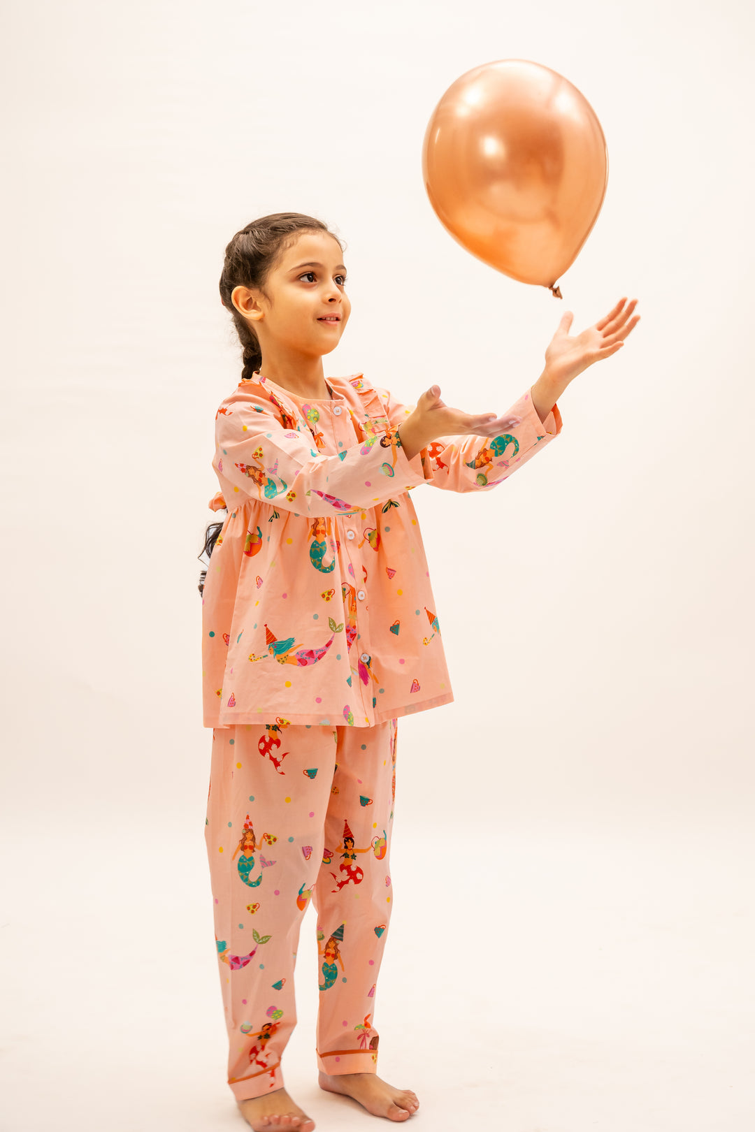 Mermaid Party Organic Cotton Nightsuit