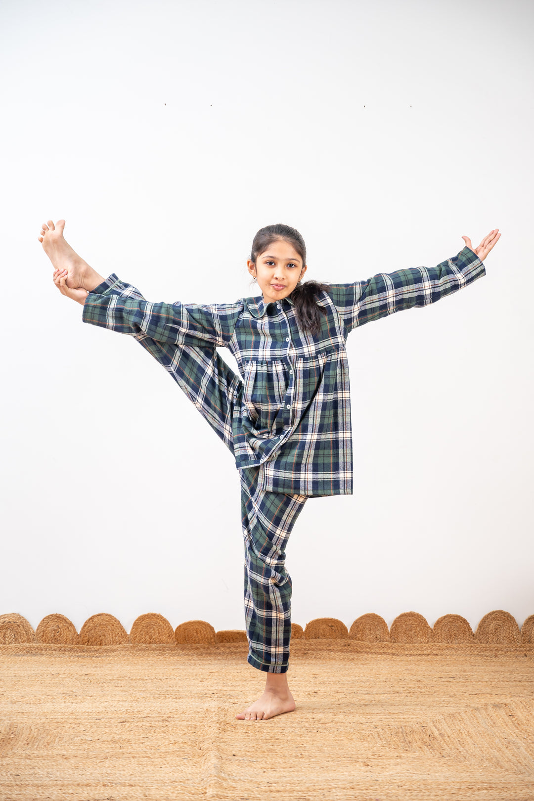 Athens 2.0 Winter Cotton Nightsuit- Girls