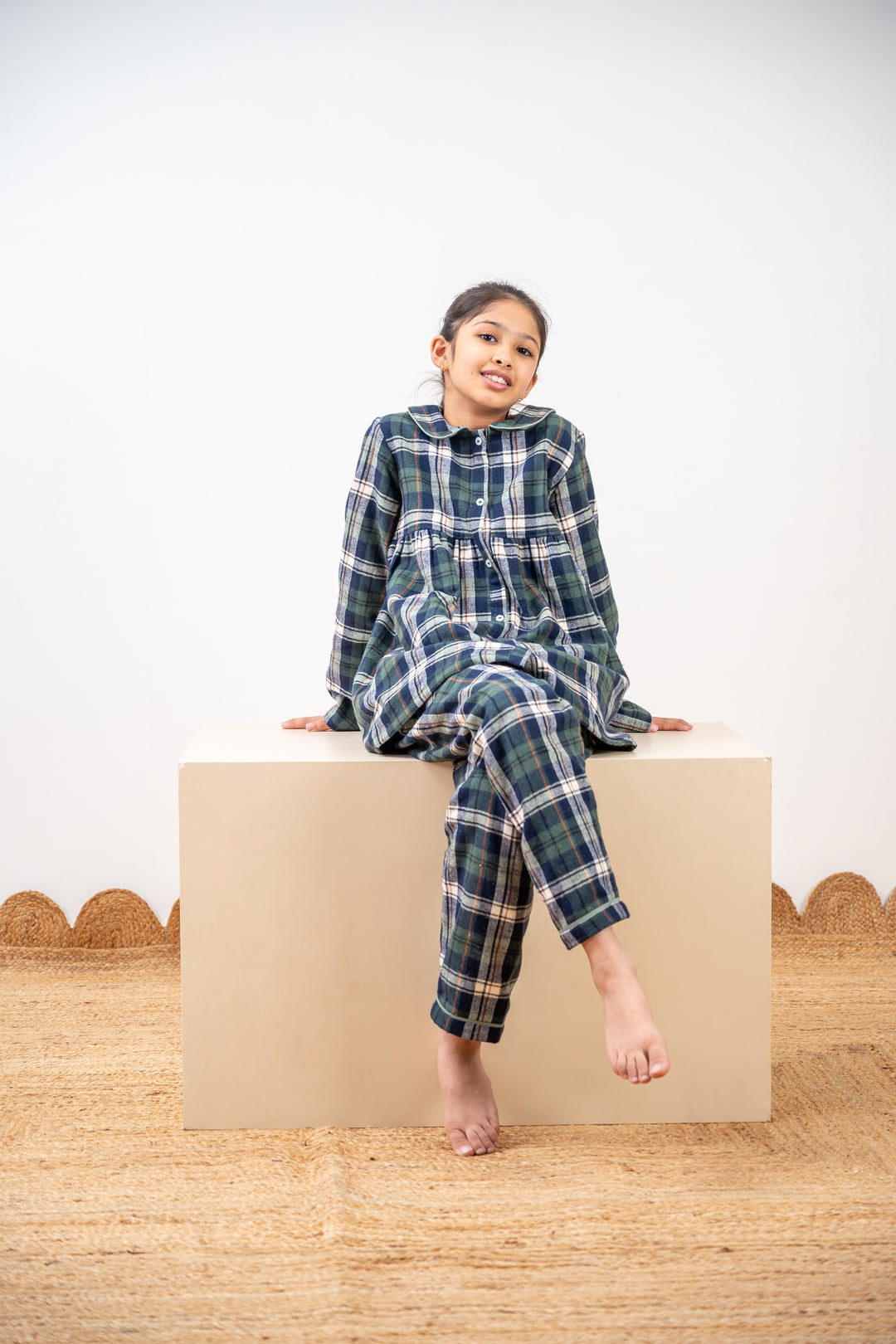 Athens 2.0 Winter Cotton Nightsuit- Girls