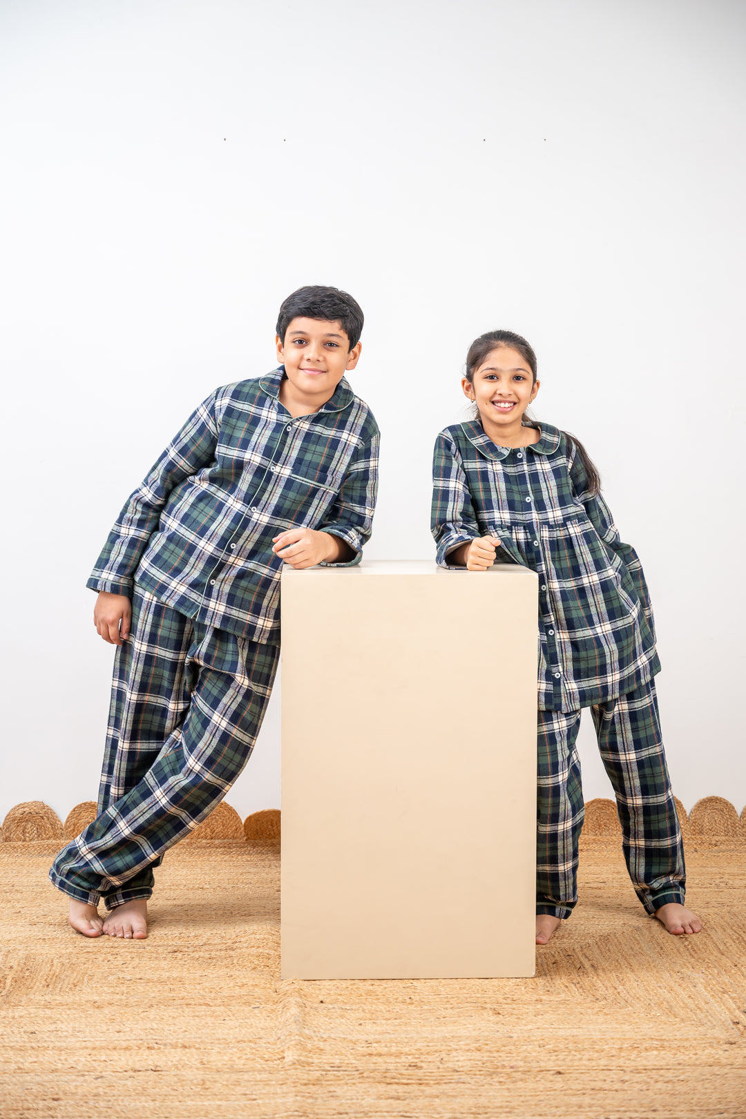 Athens 2.0 Winter Cotton Nightsuit- Girls