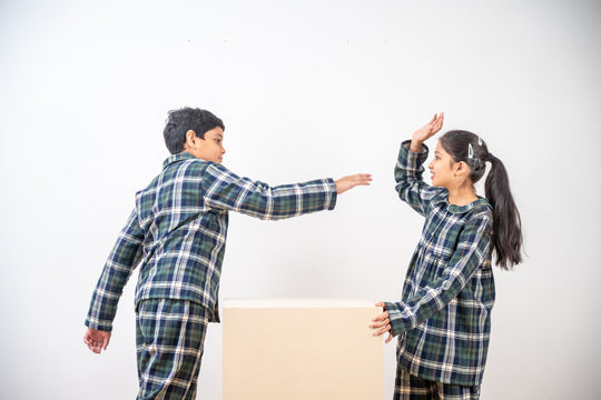 Athens 2.0 Winter Cotton Nightsuit- Girls