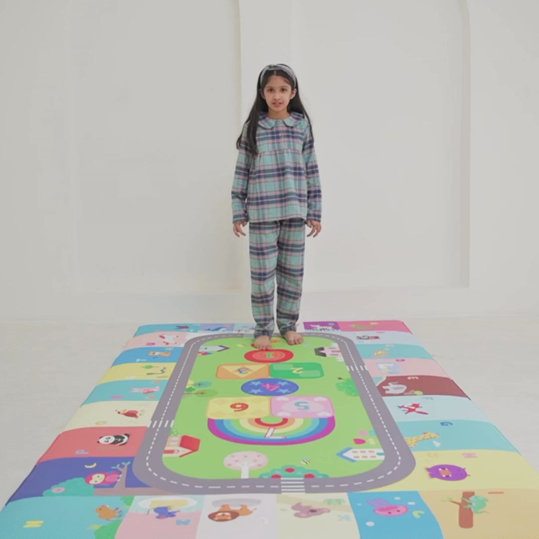 Dwinguler Playmat Large - Play Hopscotch