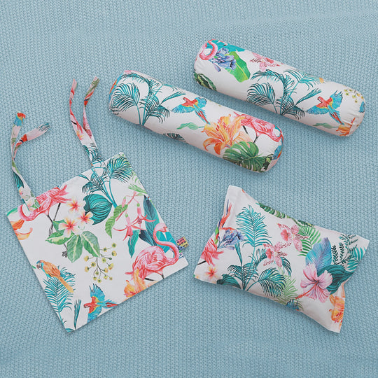 Tropical Wonderland Baby Pillow & Bolster Set