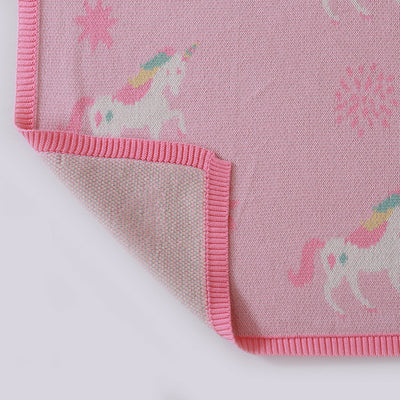 Unicorns Organic Cotton Blanket