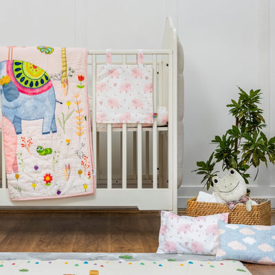 Ellie's Baby Steps Organic Cotton Bedding Set
