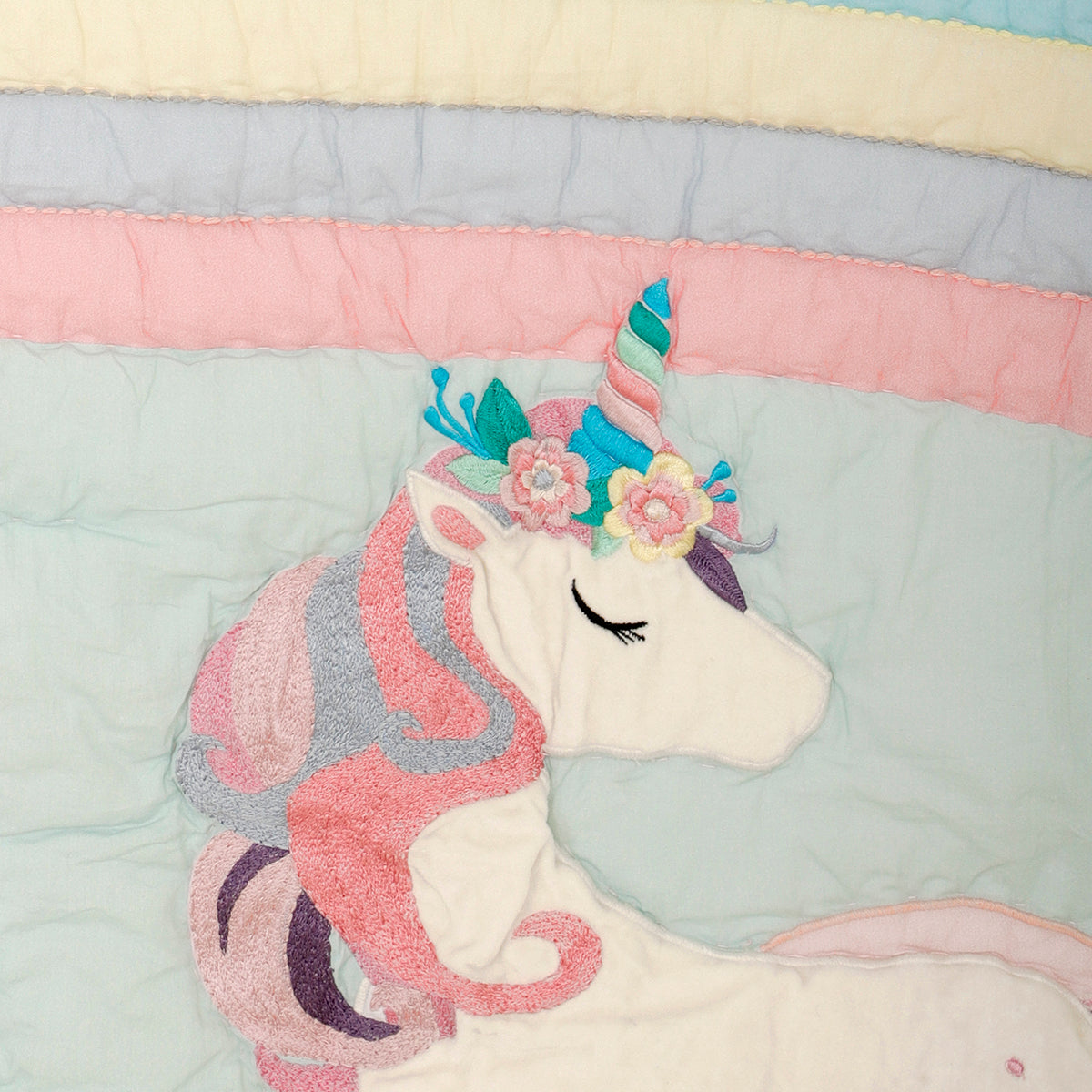 Unicorn Dreams Organic Cotton Quilt