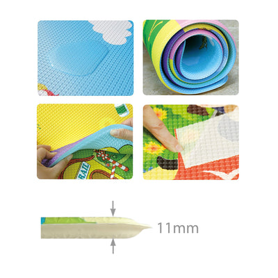 Happy Village Babycare Reversible Playmat - Small