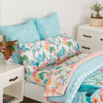 Tropical Paradise Organic Cotton Bedsheet Set
