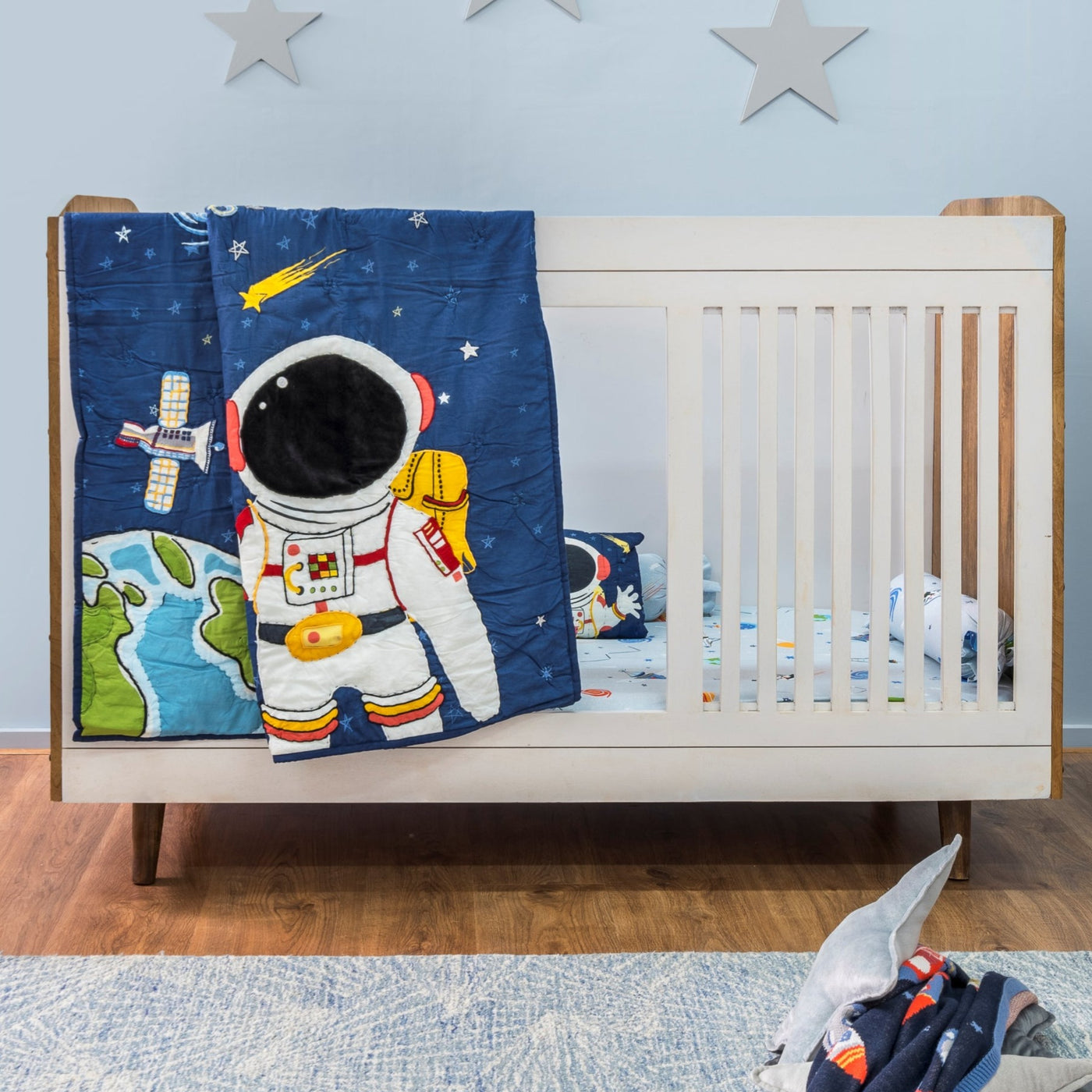 Little Space Explorer Organic Cotton Fitted Sheet