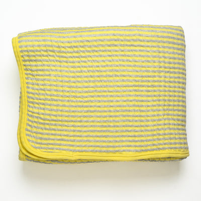Go Bananas Knit Quilted Blanket with Sherpa